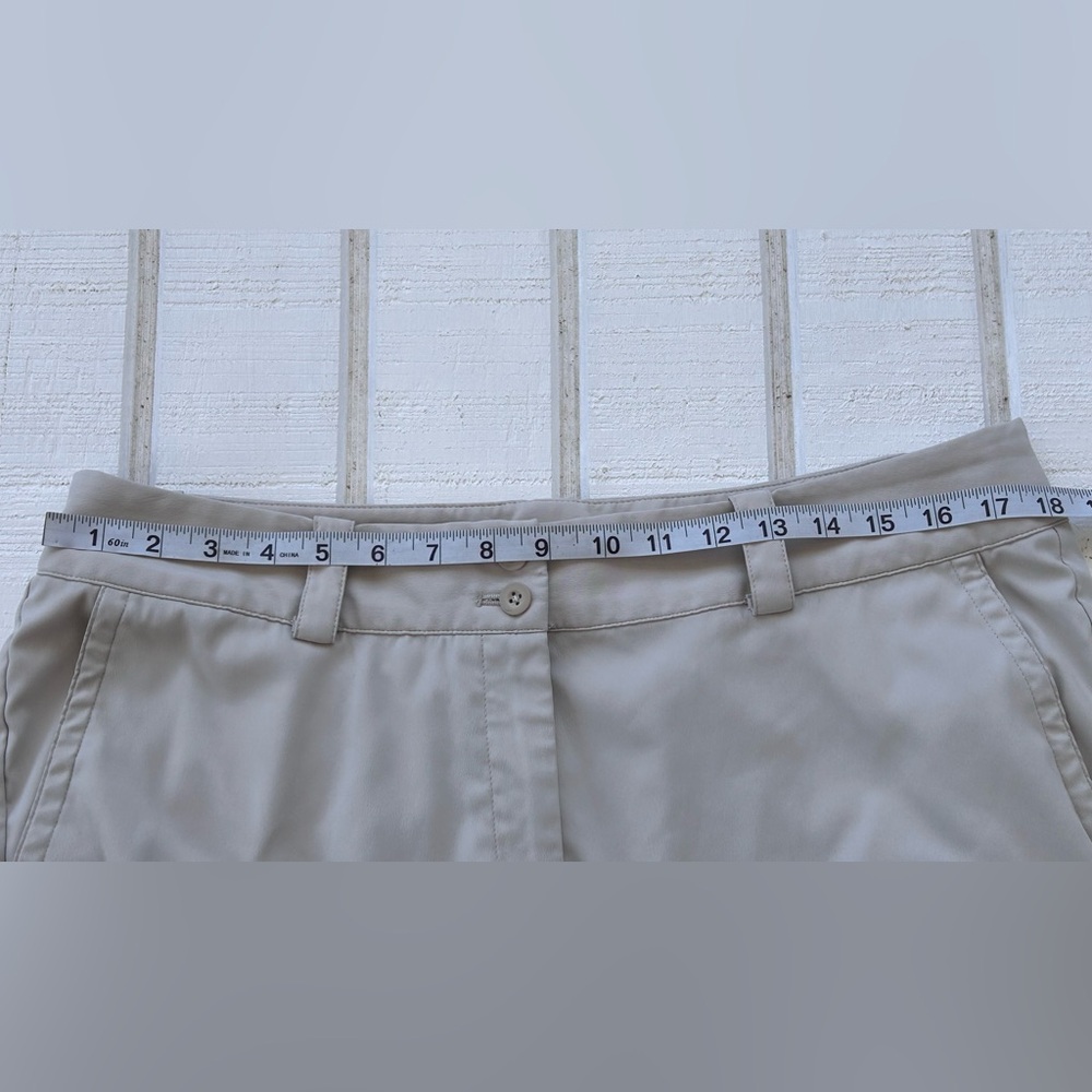 Nike‎ Golf Women’s Tour Performance Capri Pants Tan Size 14 - Picture 10 of 13